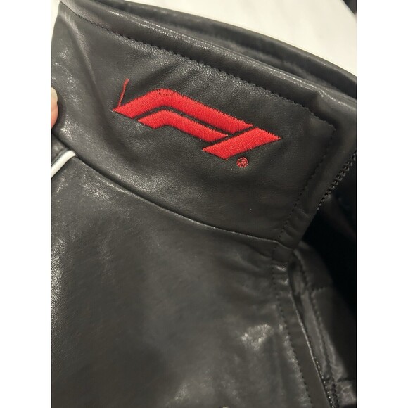 Formula 1 x PacSun Leather Pole Position Jacket Size XL Limited Edition New - Picture 11 of 11